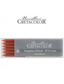 CRETACOLOR 6 SANGUINE OIL LEADS 5,6mm