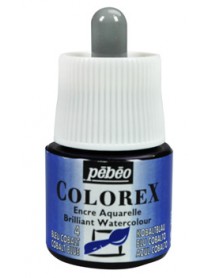 WATERCOLOR INK COLOREX 45ML COBALT BLUE