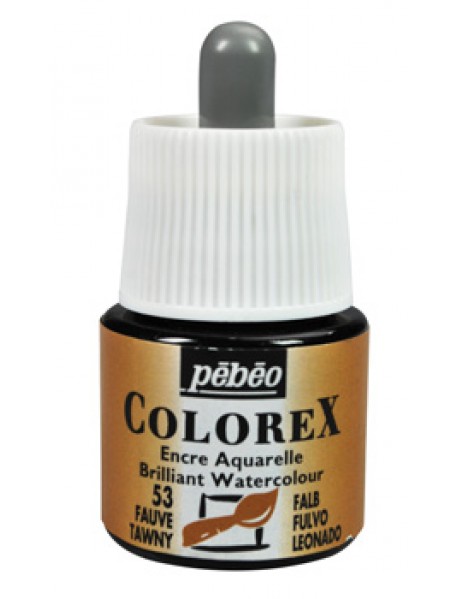 WATERCOLOR INK COLOREX 45ML FAWN