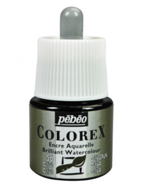 WATERCOLOR INK COLOREX 45ML OLIVE GREEN