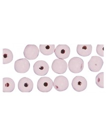 Wooden beads 10mm pale-pink 60τεμ