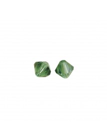 Swarovski polished beads crystal, emerald, 4 mm, box 50 pcs.