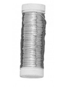 SILVER PLATED WIRE 0.3MM 100M